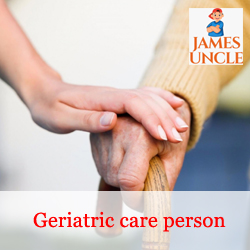 Aya, Geriatric care person, Attendant Mrs. Falguni Majumdar in Bansdroni